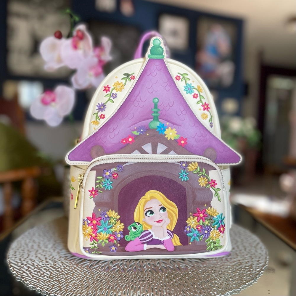 Loungefly Tangled Rapunzel Mini Backpack Gem